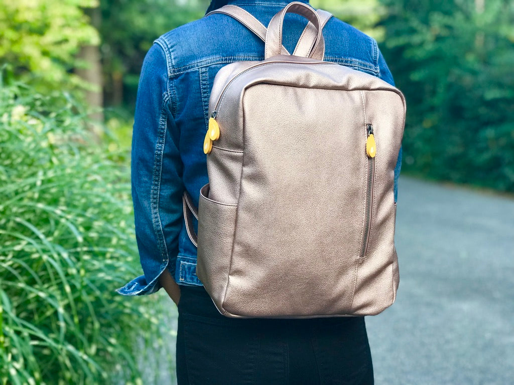 Lenox Vegan Leather Backpack